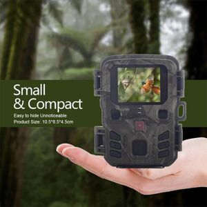 TOMTOP JMS Motion Activated Night Vision Trail Camera 0.3S Trigger Speed Waterproof Wildlife Hunting Camera