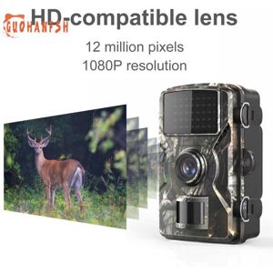 Smart IT Wildlife Camera HD-compatible - Sensitive, IP66 Waterproof, Night Vision, Infrared, Motion Activated, Hunting Trail Camera