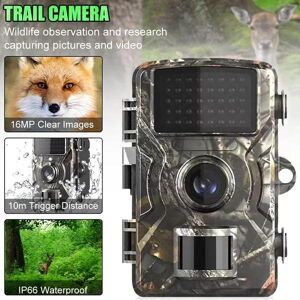 weihexin 1080P Wildlife Hunting Trail and Game Camera Motion Activated Security Camera IP66 Waterproof Outdoor Infrared Night Vision Hunting Scouting Camera