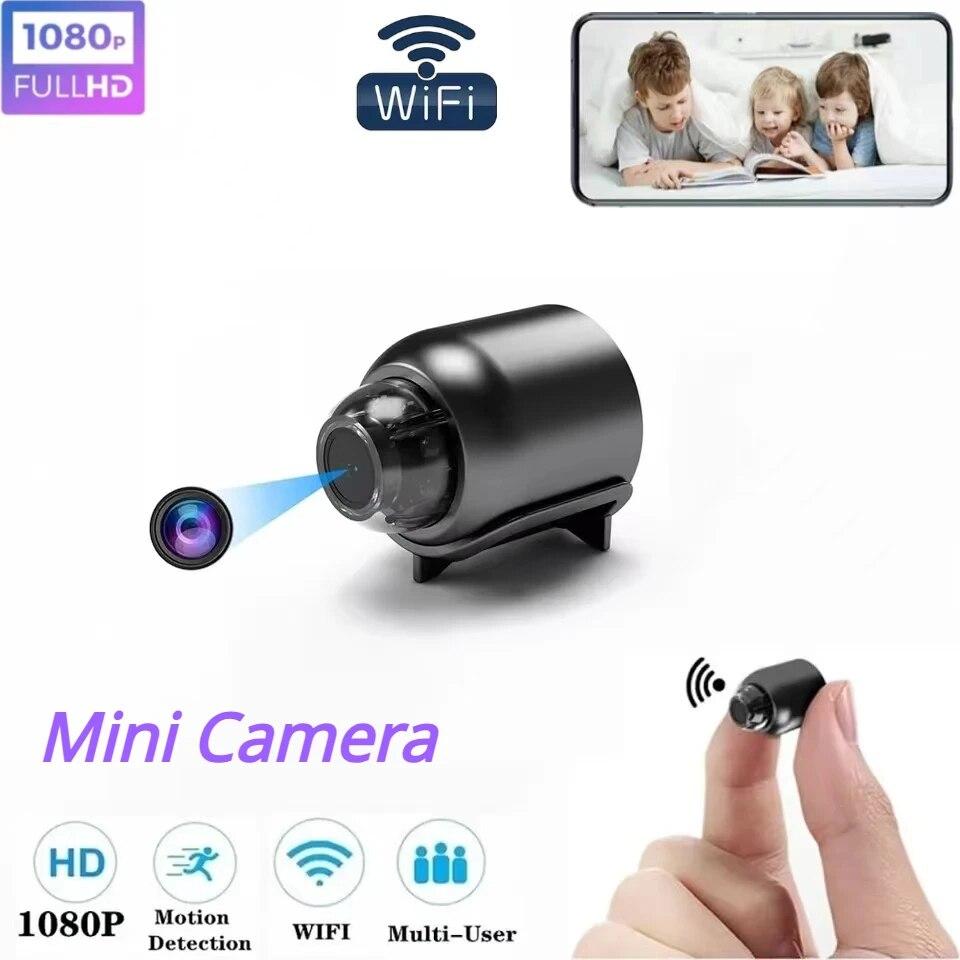 Little Tao 1080P HD Mini Wireless Camera Wifi IP Cam Night Vision Multi-user Remote Monitoring Camcorder Motion Detection Alarm Recorder