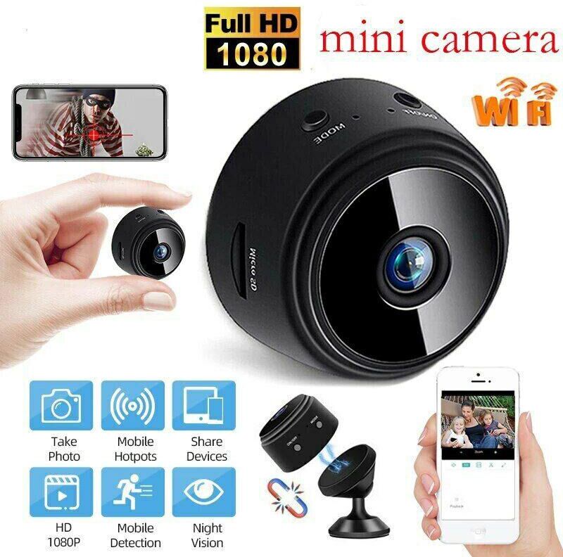 Jumily A9 Wireless Wifi Camera 1080p Hd Motion Detection Home Security Monitoring Camcorder (without Snake Line)