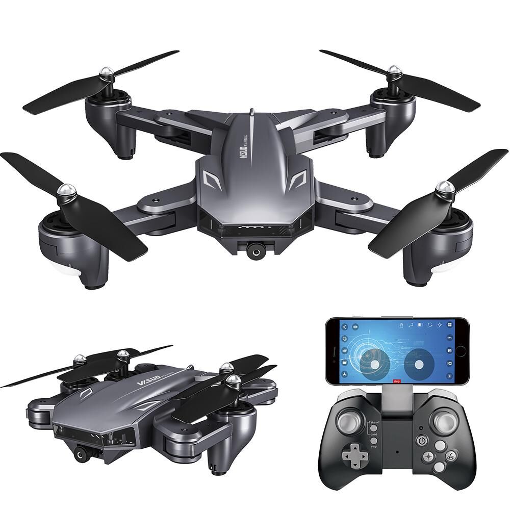 TOMTOP JMS VISUO XS816 Drone with Camera 4K Wifi FPV Optical Flow Positioning Gesture Photography Foldable