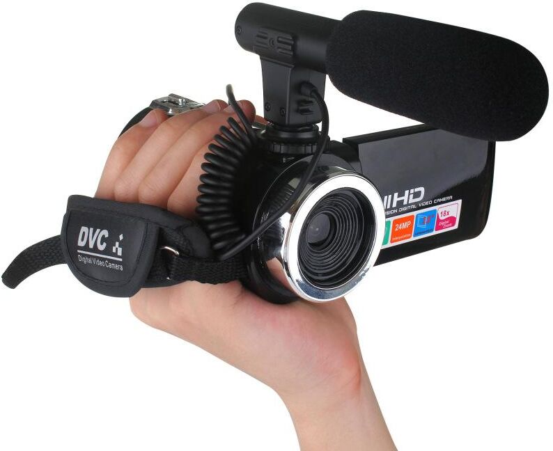 Four season household daily use Professional 1080P HD Camcorder Video Camera 3.0 Inch LCD Camera 18x Digital Zoom Camera with