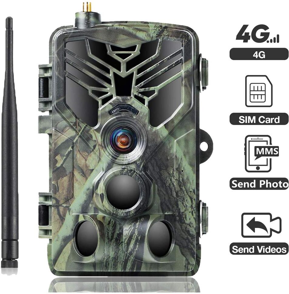 Essager Electronic Suntekcam 4g 4k Hd1080p Night Vision Trap Game 120 Degree Hunting Trail Cam Ftp Smtp Mms  Wireless Cellular Wildlife Camera Cam