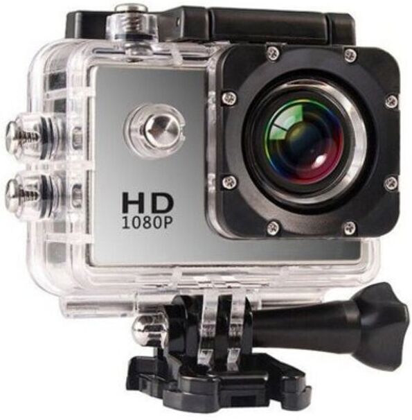 HOD Health&Home Extreme Sports Camera Hd2inch 1080P Diving 30M Waterproof Dv Light Gray