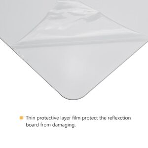 TOMTOP JMS 30X30cm Square Acrylic Sheet Reflection Board Photography Background Boards for Product Jewelry
