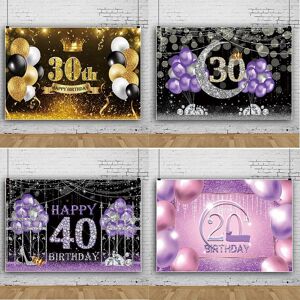 Women clothing1 Happy Birthday Backdrop Banner Background Cloth Props Party Decorate