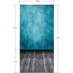 Andoer Video Studio Photo Backdrop Background Digital Printed Blue Classic