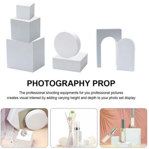 CLOUD Auto 10pcs/set Photography Background Prop Solid Foam Photo Geometric Cube Props for Jewelry Display Shooting Photo Accessory