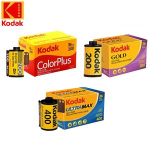 KODAK Film 35mm 36 Exposure Per Roll ColorPlus200 Gold 200 Color UltraMax 400 Print 135-36 Fit For FiLm Camera