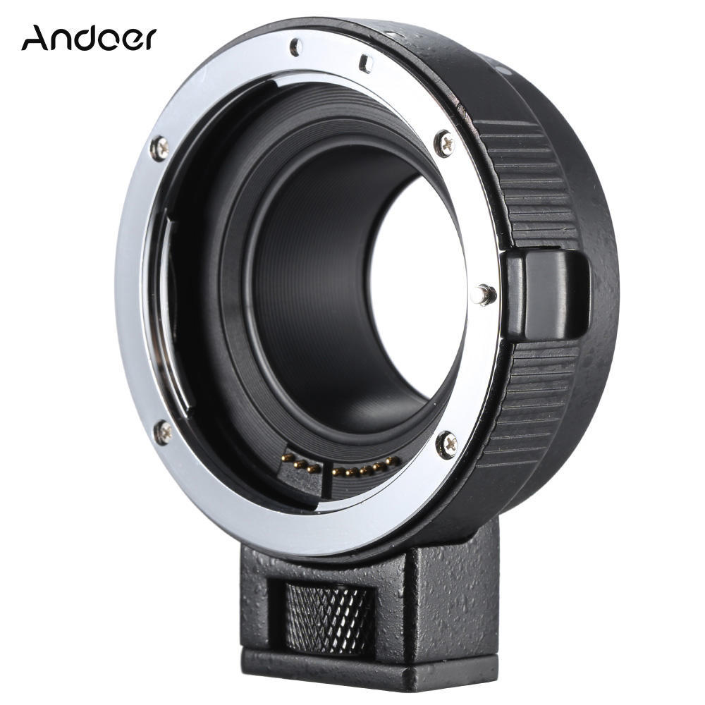 Andoer Camera Lens Adapter Ring Mount for Canon EF/EF-S to EOS M EF-M M2 M3