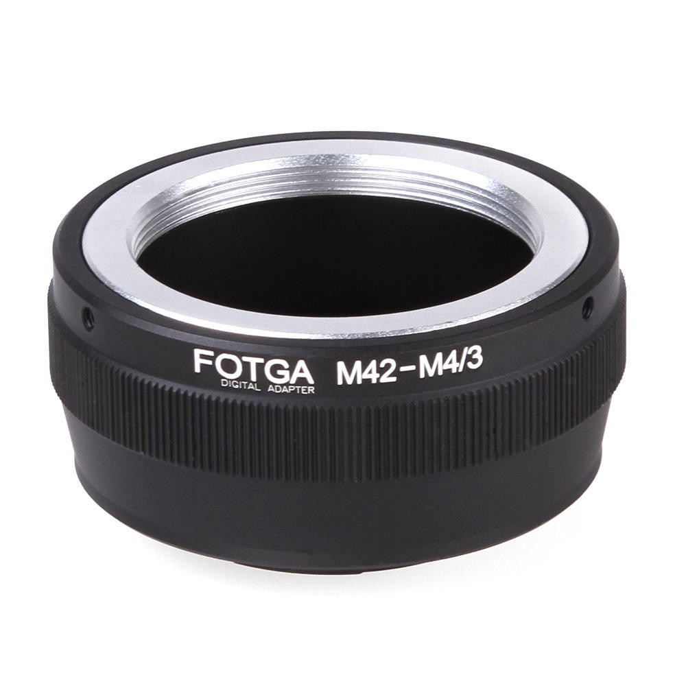 TOMTOP JMS Fotga Adapter Ring for M42 Lens to Micro 4/3 Mount Camera Olympus Panasonic DSLR Camera
