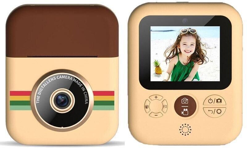 HOD Health&Home Photography Videography Children's Polaroid Thermal Printing Camera 12M Pixel