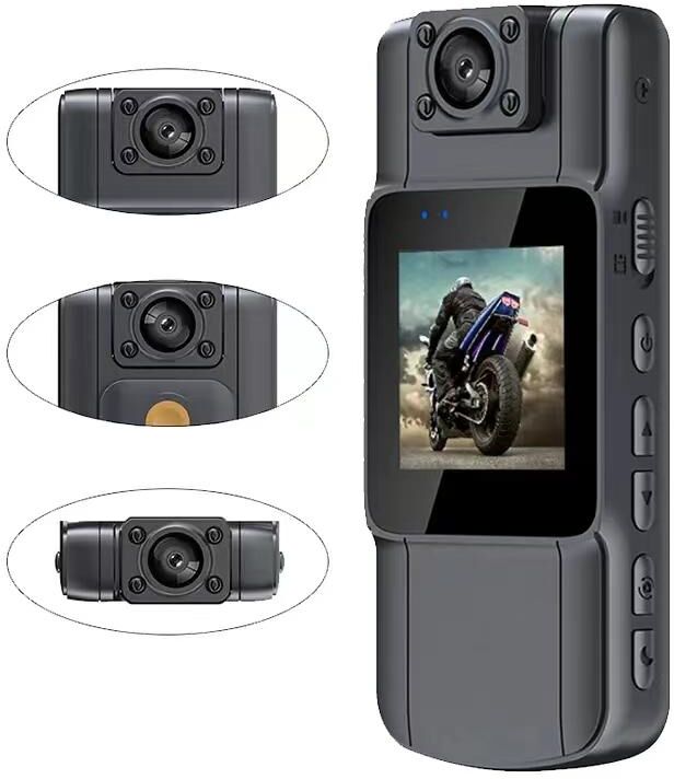 Razzle Mini Body Camera Digital 1080P Professional LCD Screen Portable Magnetic Night Vision Small Camera Sports DV Camcorder