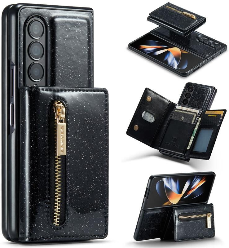 Bluetooth headset For Samsung Galaxy Z Fold 3 4 5 S23 S22 Ultra S21 Plus S20 Fe/Google Pixel 6 7 8 Pro Magnetic Flip Stand Leather Phone Case Wallet Card Cover Bag