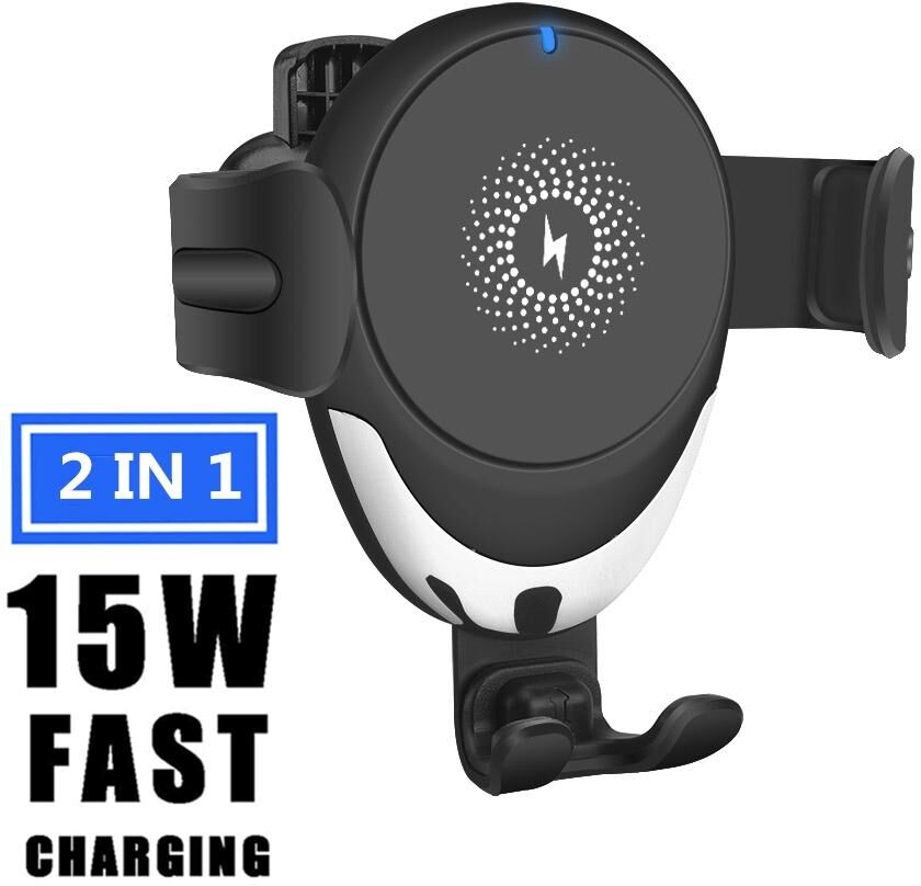 besthappy 15W 10W Wireless Car Gravity Charger Fast Charging Car Phone Holder For iPhone 14 13 12 11 Pro Max XR