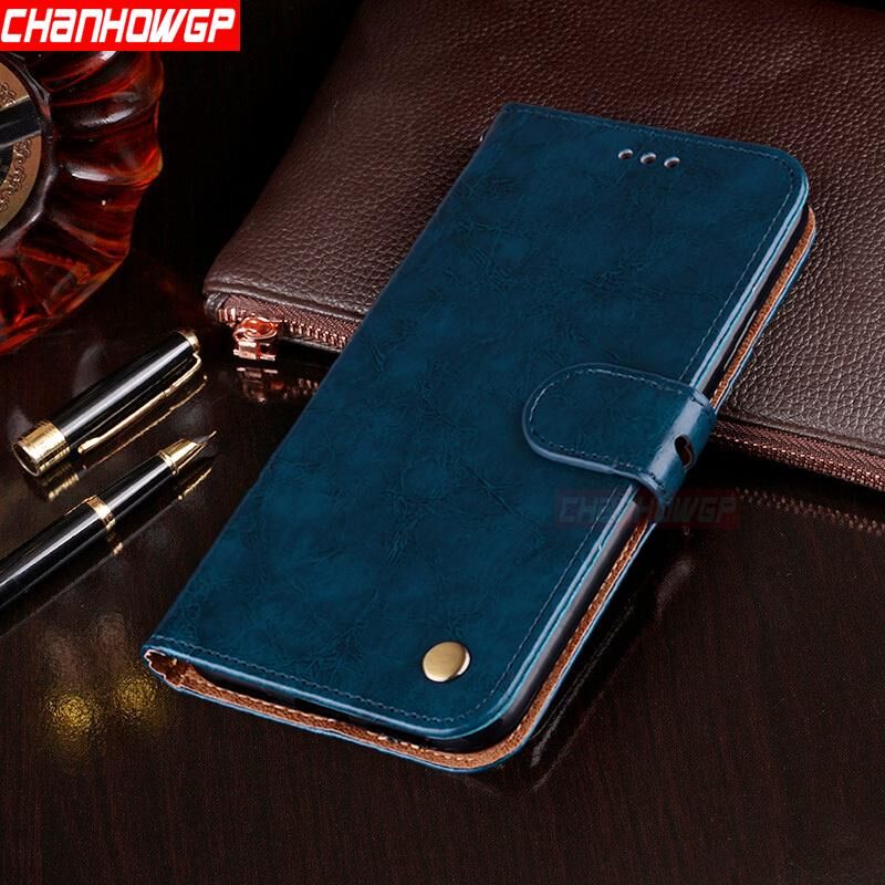 CHANHOWGP Leather Flip Case For Samsung Galaxy S7 edge S8 S9 S10 A6 A7 A8 J8 J2 J6 J4 Plus 2018 A3 A5 J3 J5 J7