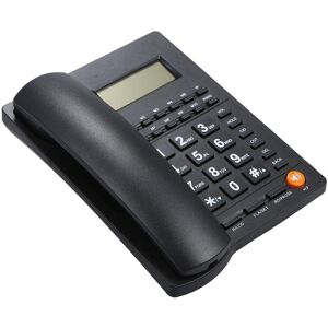 TOMTOP JMS Desktop Corded Telephone Landline Telephone with Caller Identification LCD Screen Adjustable