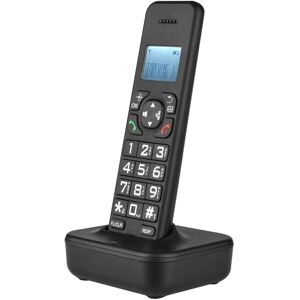 TOMTOP JMS D1002B Cordless Phone with Answering Machine Caller ID/Call Waiting 1.6 inch Backlight LCD 3 Lines