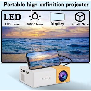 PRISMA Mini Projector YG300 Pro LED Supported 1080P Full HD Television Portable Beamer Audio HDMI USB Outdoor Movie Video Projetor