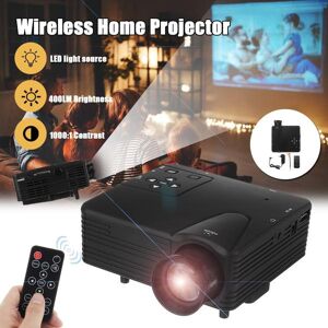 chenxin2 New  Wireless Projector Support Resolution 1920 * 1080 Projection Home Office Projector with HDMI VGA Cable Remote Control