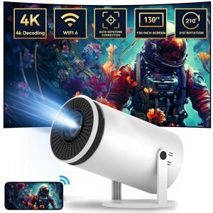 Vivicine HY300 Pro Android 12 Portable 720p HD LED Home Movie Projector