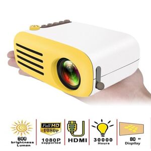 LOMEII Electronic High Clarity Household Projector Home Theater Multi-media