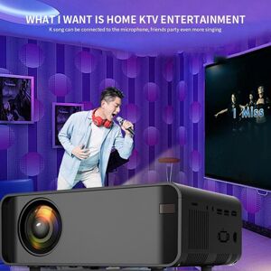 Lolili Ramidos For Android 4K 3D HD 1080P 12000Lumen LED Projector WIFI BT Home  Cinema HDMI