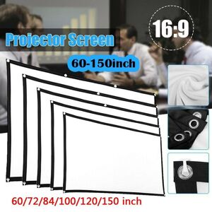 weihexin Portable Foldable Projector Screen HD Home Theater Outdoor Camping 3D Movie