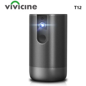 Vivicine Upgraded T12 Smart 3D Home Theater Video Projector,1920x1080pixels 100% offset Auto Zoom Focus 1080P Full HD Proyector