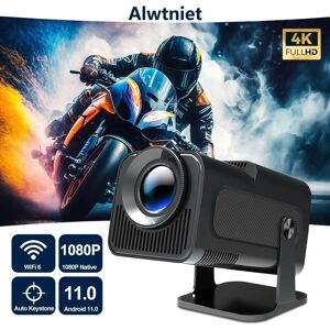 PRISMA Alwtniet Android 11 390ANSI HY320 Projector 4K Native 1080P Dual Wifi6 BT5.0 Cinema Outdoor Portable Projetor Upgrated HY300