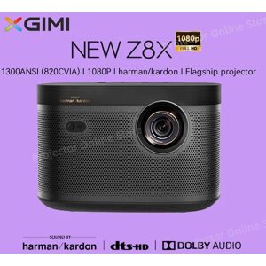 Projector EU XGIMI-Projector Z8X FHD 1080p, 3D, WiFi, 4K supported, film 1300, Ansi Harman/Kardon speakers, auto focus, Smart TV, home theater, new