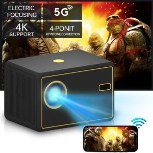 Vivicine Y7 1280X720p Portable Android 9.0 WIFI Led Home theater Projector