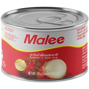 HAAR Food & Drinks Malee Rambutan in Syrup 170 g. x 1 / 3 pcs - Thai Fruits