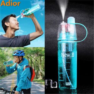 Lady cosmetic Sport Cycling Mist Spray Water Gym Beach Bottle Leak-proof Drinking Cup