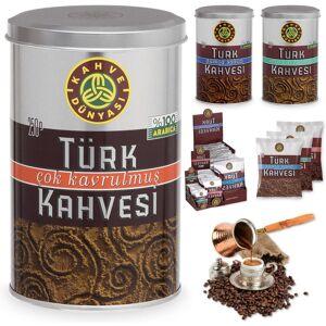 OrganicGifts Medium and Very Roasted Organic Turkish Coffee Hot Cultural Coffee 100g - 250g