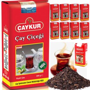 OrganicGifts Çaykur Tea Flower Turkish Tea Black Herbal Tea 200 - 500 Gr