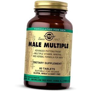 Vitamins for men, Male Multiple, Solgar 60tab (36313018)