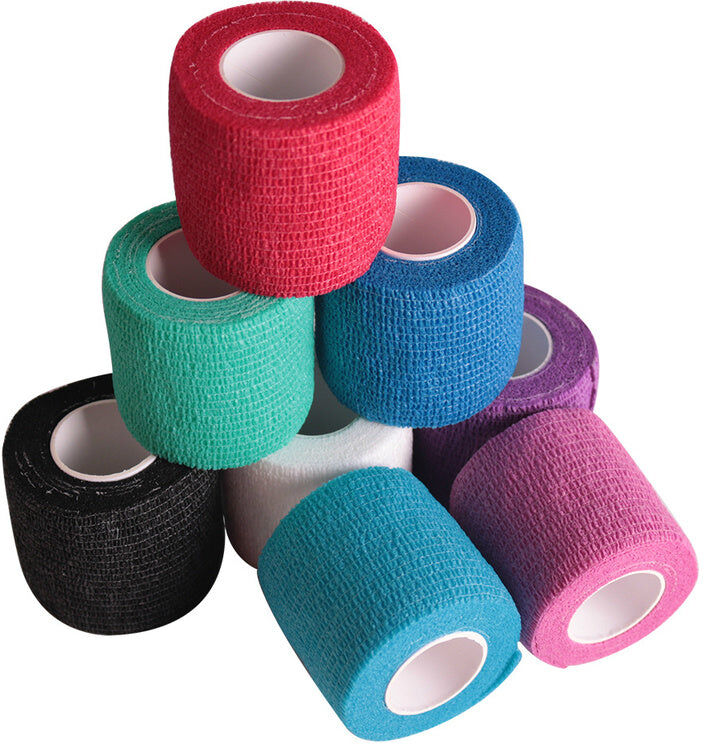 HOD Health&Home Self Adhesive Elastic Bandage Wrap Colourful Tape