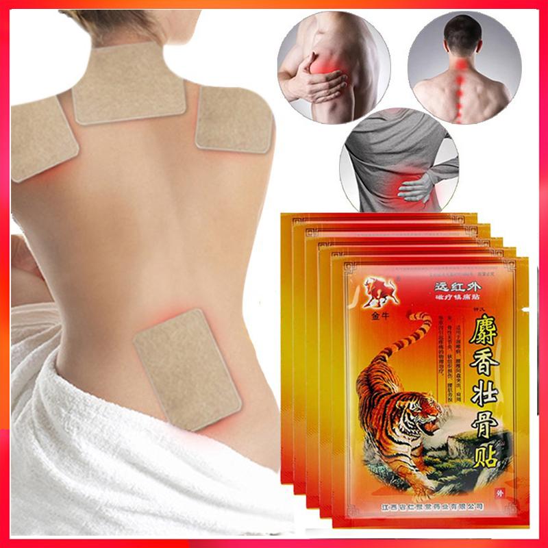 NanFeng Nice 48Pcs/6Bags Chinese Tiger Pain Relief Plaster for Shoulder Neck Back Knee Joint Muscle Pain Relief Health Care