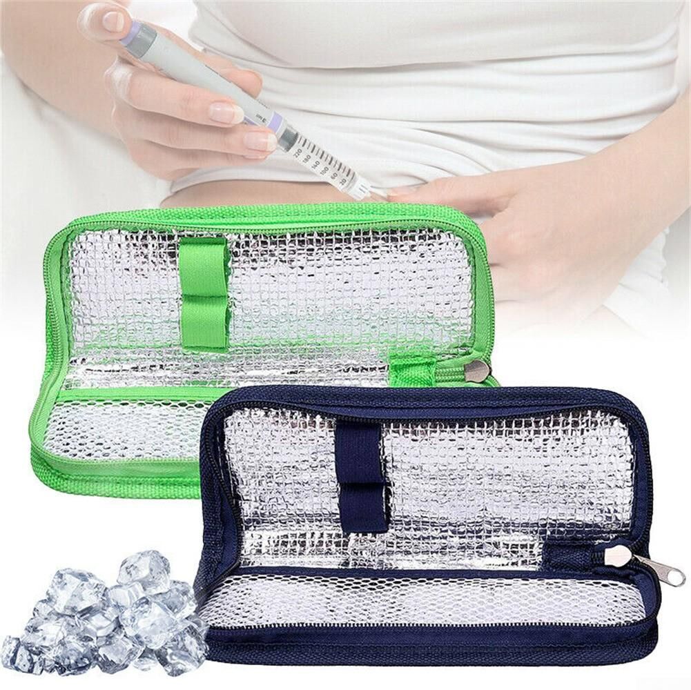 Health & Pretty Insulin Cool Bag Bag Cooler Diabetic Pocket 20*7*3CM