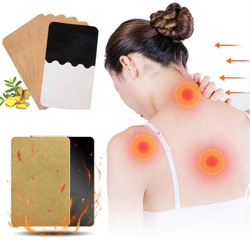 Health Plus Beauty Ginger Detox Patch Pain Relief Sticker Adhesive Pads Body Neck Knee Back Pain Relaxation Health Care Tool