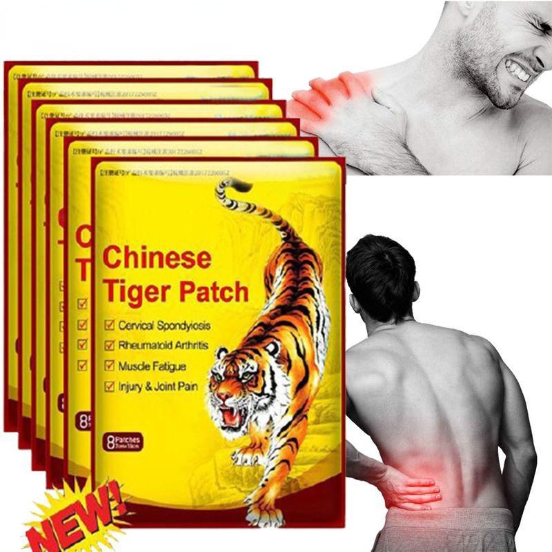 NanFeng Nice 8/16/24/32/40/48Pcs Chinese Tiger Pain Relief Plaster for Shoulder Neck Back Knee Joint Muscle Pain Relief Health Care