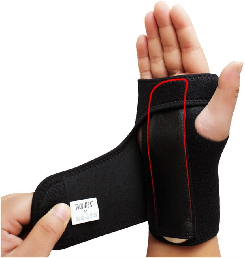 HOD Health&Home Adjust Wristband Steel Brace Support Finger Splint Carpal Tunnel Syndrome