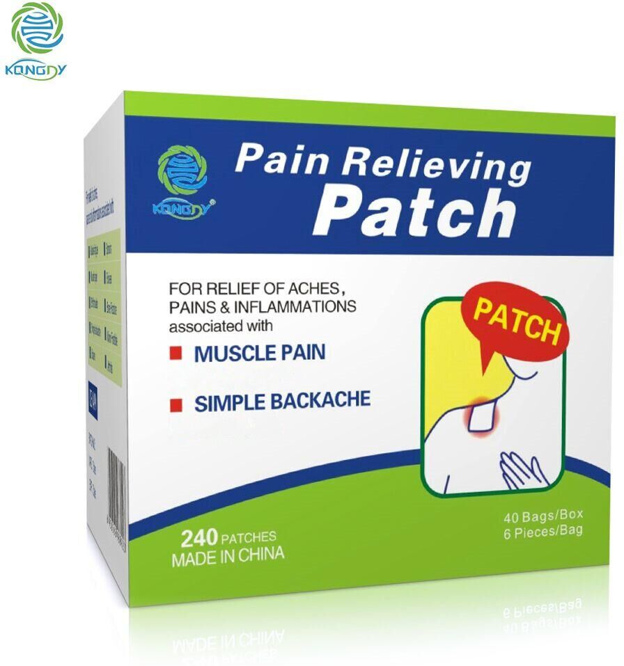 KONGDY Health Care Pain Killer 240 Pieces/Box Menthol Pain Relief Patch Relief Back/Neck Pain Plaster for Body Pain Plaster