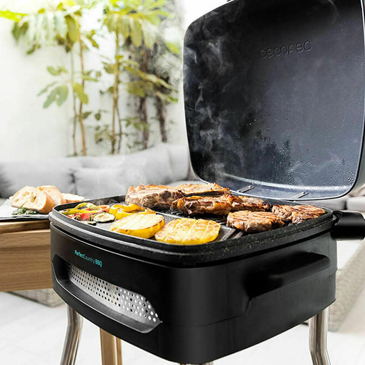 Electric Barbecue Cecotec PERFECT COUNTRY 3061 2000W Black 2000 W