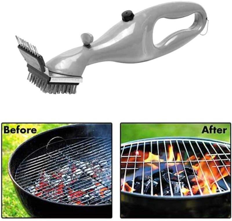 Huaqiang North Electronics Barbecue Grill Outdoor Steam Cleaning Brushes BBQ Cleaner Suitable For Charcoal Scraper Gas Accessories Cooking Kitchen Tool