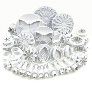 HOD Health&Home 33 / Pcs Fondant Cake Mold Sugarcraft Cookie Cutters Decorating Tools