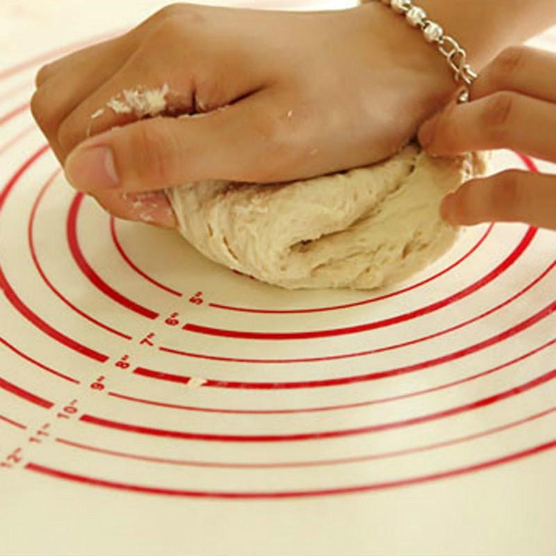 Kitchen Home Arrival Silicone Fiberglass Baking Sheet Rolling Dough Pastry Cakes Liner Pad Mat Cooking Tools