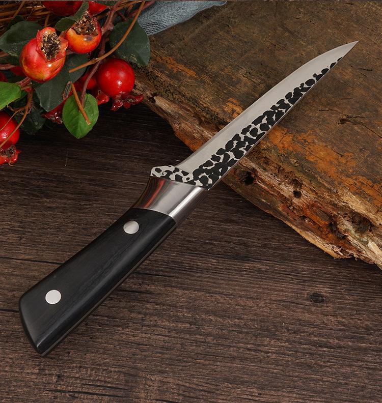 Kitchen Knife Home Forged Boning Knife Set Kitchen Knife High Carbon Steel Fish Meat Cooking Knife Chef Slicing Chopped Cleaver